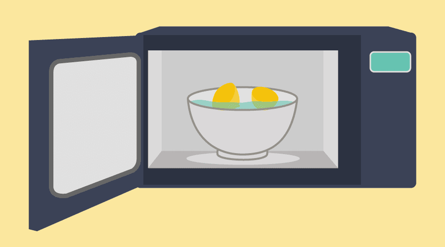 clean your microwave with steam