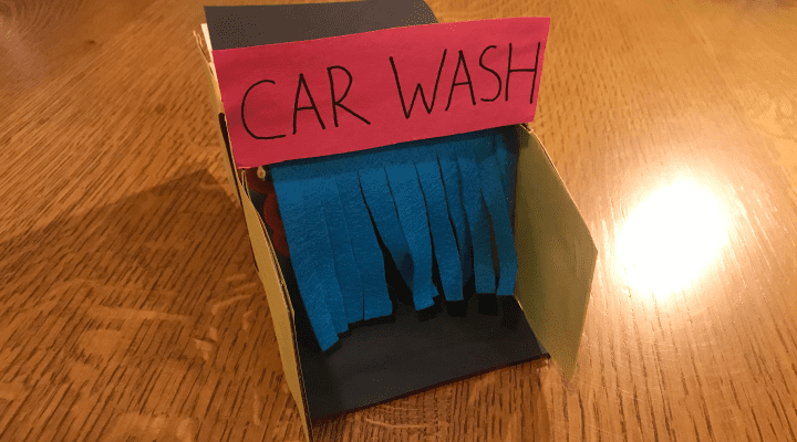 car wash tissue box entrance